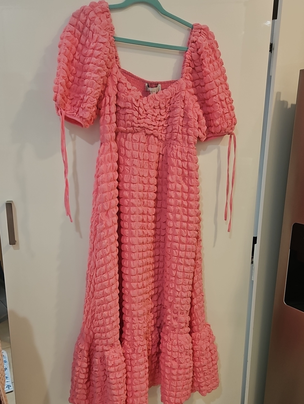 Endless Rose Puff Sleeve Maxi Dress